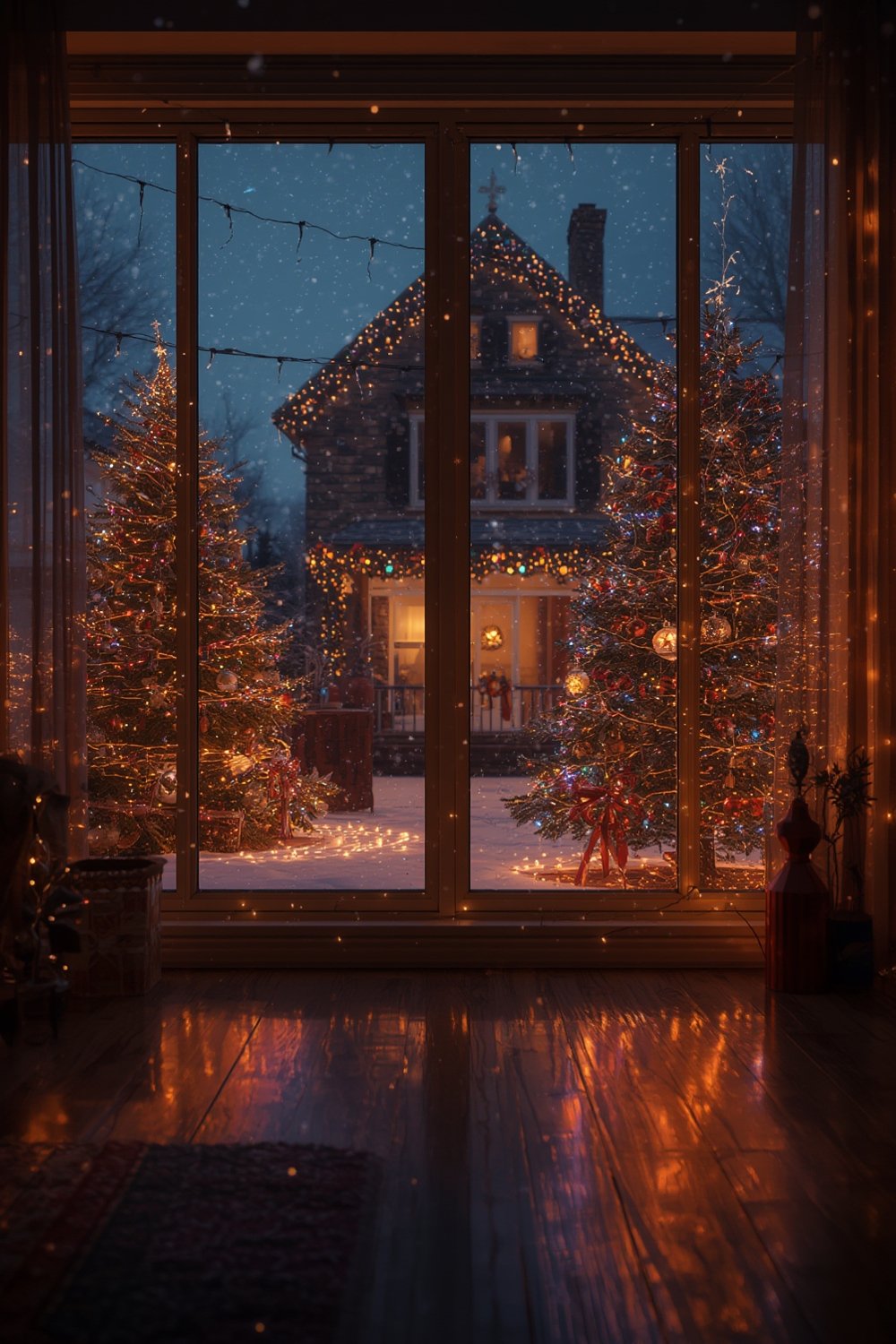 AI Christmas Lights: 7 Best Ways to Create Stunning Holiday Displays (Proven) 1 AI christmas lights - Illustration 1