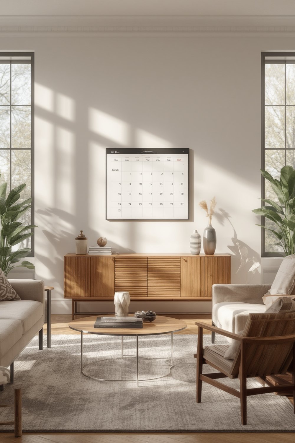 digital wall calendar - Illustration 1