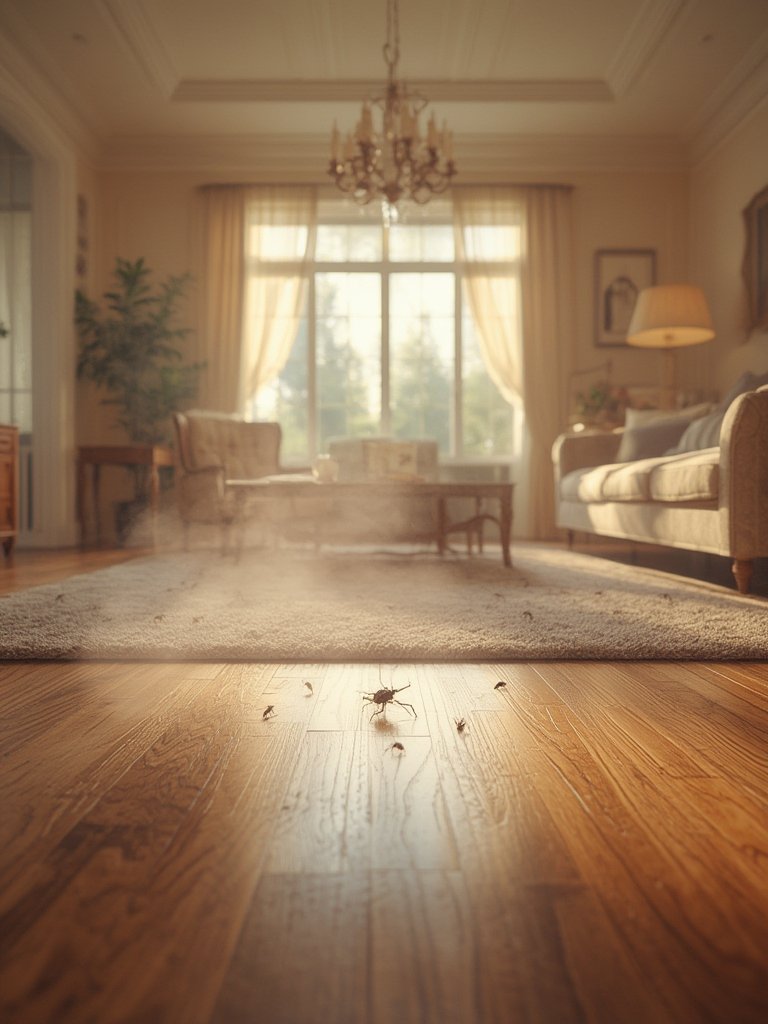 A clean room with a window open, showcasing the odor neutralizer effect.