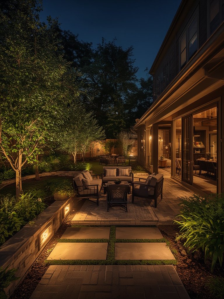 permanent outdoor lights - Illustration 3