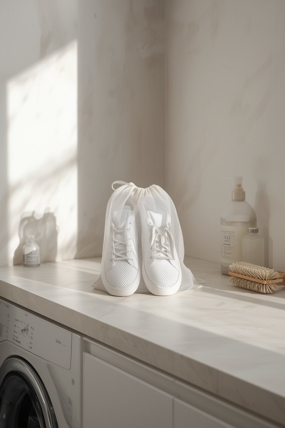 shoe washing bag - Illustration 1