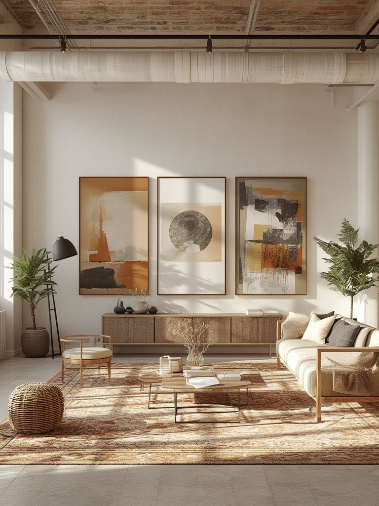 studio roof wall art