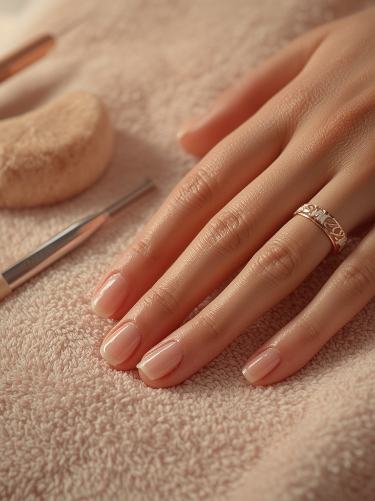 Nail Drill: 7 Ultimate Secrets For Amazing Results In 2026 2 A person using the Beurer MP42 electric manicure tool to file their nails, with the LED light illuminating the area.