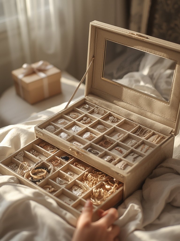 Jewelry Box: 7 Ultimate Steps For Amazing Organization In 2026 2 SONGMICS jewelry organizer with drawers open showing storage