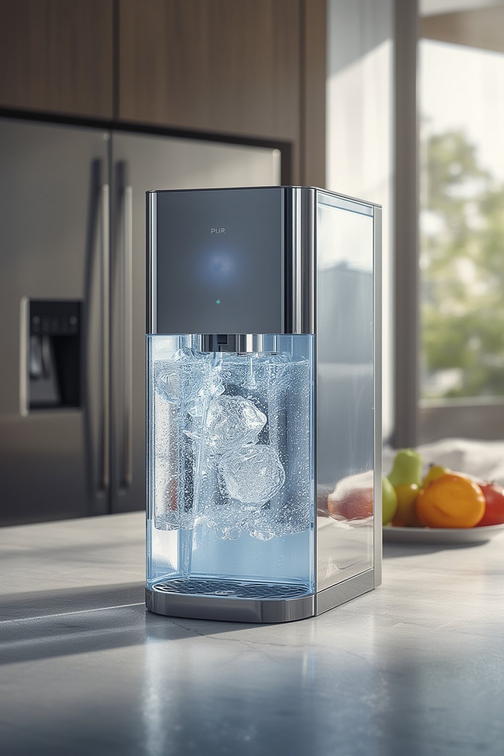 Water Dispenser: 7 Ultimate Steps For Amazing Results In 2026 1 The PUR PLUS 30-Cup water dispenser on a kitchen counter, showing its slim design.